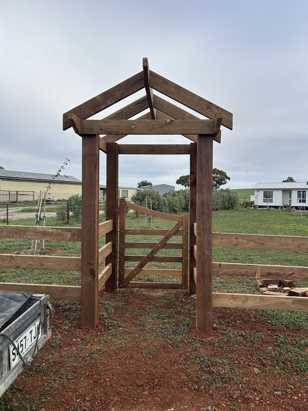 Timber Archway